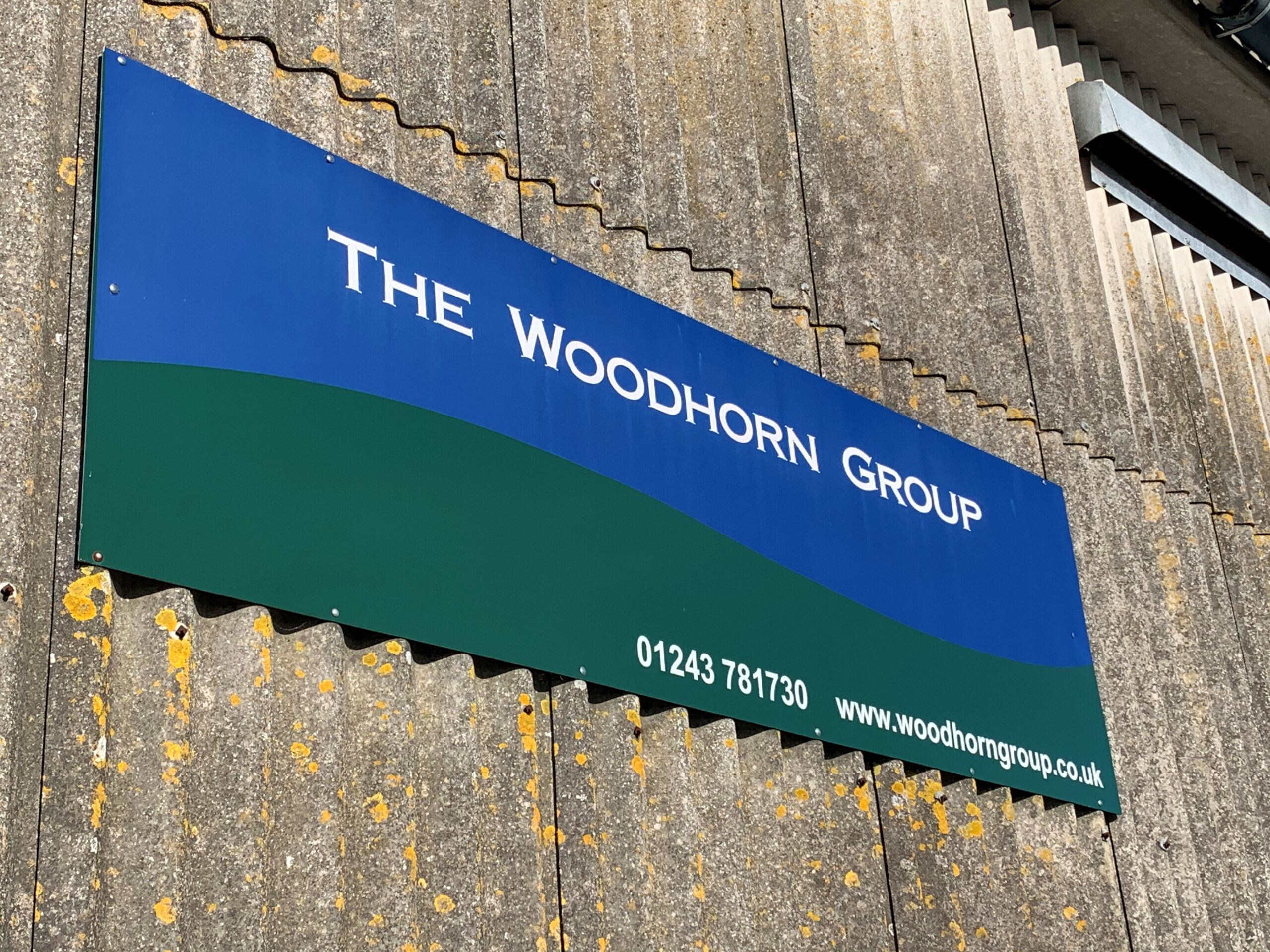 Woodhorn Building Sign